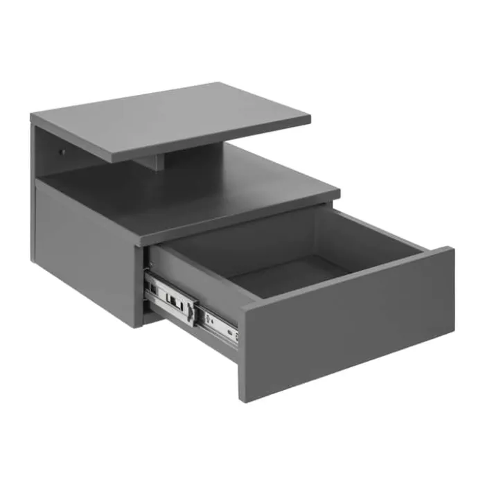 CASA Living Ashlan Natbord H 22,5 x B 35 x D 32 cm - MDF - Grå