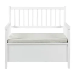 CASA Living Aster Bænk m. Hynde H 85 x B 90 x L 48 cm - MDF/stof