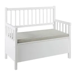 CASA Living Aster Bænk m. Hynde H 85 x B 90 x L 48 cm - MDF/stof