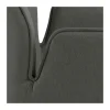 CASA Living Aura Spisebordsstol H 91 x B 60,5 x D 58,5 cm - Gummitræ/stof - Mørkegrå/natur