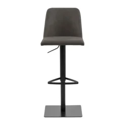 CASA Living Avanja Barstol H 107,5 x B 43 x D 51 cm - Preston-stof - Antracit