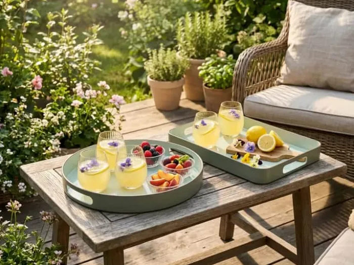 CASA Living Bakke Ø 34 cm - Genanvendt plastik - Grøn