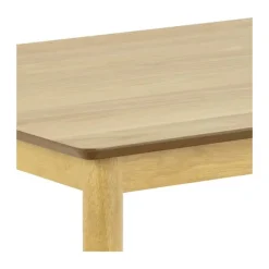 CASA Living Barlow Spisebord H 74,5 x B 120 x L 80 cm - Egefiner - Natur