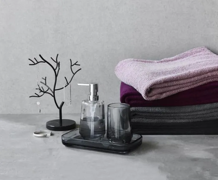CASA Living Basic Håndklæde B 100 x L 150 cm - Bomuld - Bordeaux