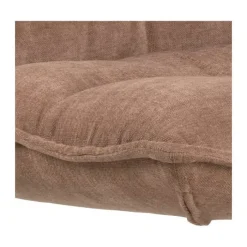 CASA Living Blizzard Loungestol H 98 x B 70 x D 80 cm - Metal/stof - Brun