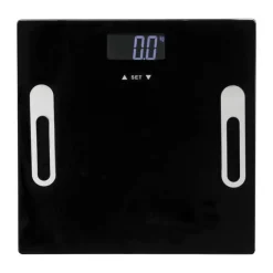 CASA Living BMI Personvægt Vejer op til 180 kg - Glas/plastik - Sort