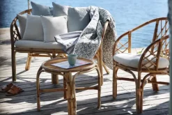 CASA Living Bænk H 80 x B 67 x L 112 cm - Rattan