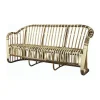 CASA Living Bænk H 86 x B 180 x L 68 cm - Rattan - Natur