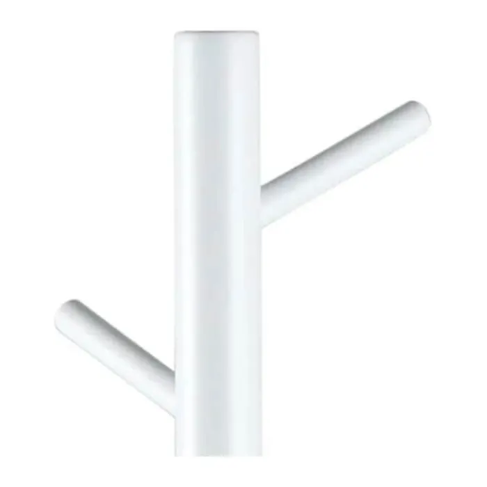 CASA Living Bremen Stumtjener H 176 cm - Gummitræ - Hvid