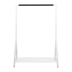CASA Living Brent Garderobestativ H 165 x B 117 x D 59 cm - Metal - Hvid