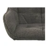 CASA Living Brooke Barstol - 2 stk H 109 x B 52 x D 52 cm - Metal/stof - Taupe