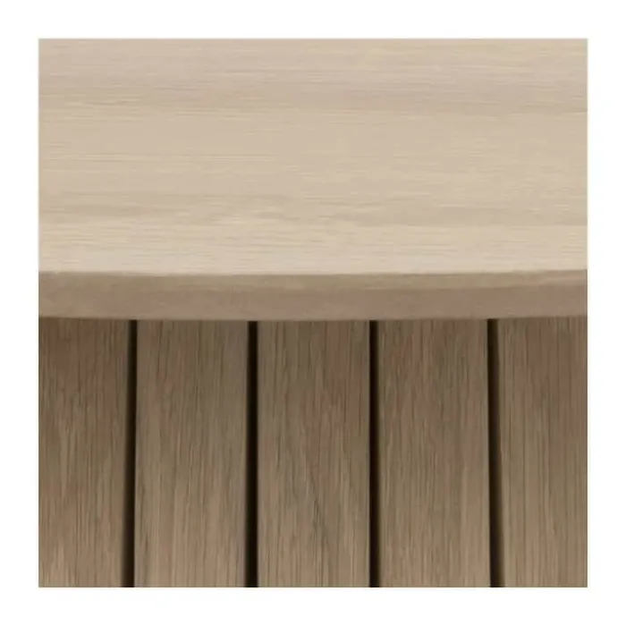 CASA Living Christo Spisebord Ø 120 x H 75 cm - Egetræsfiner - Mat Natur