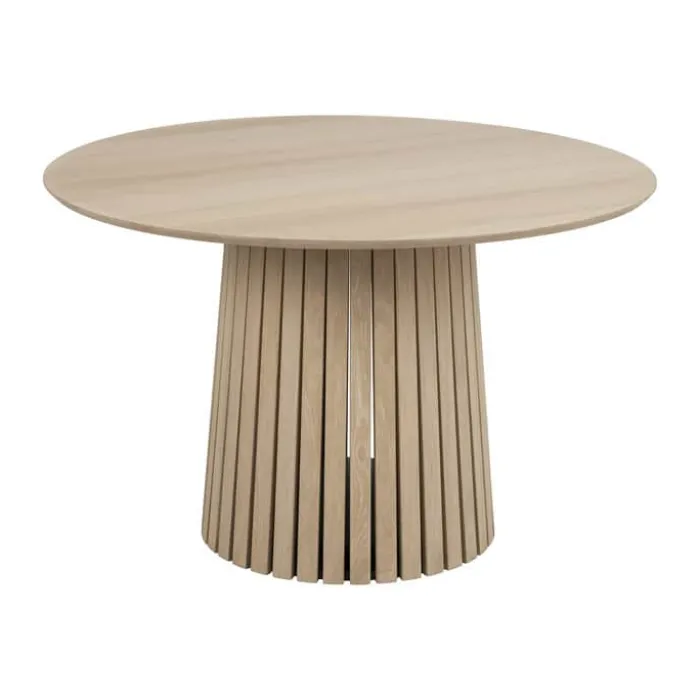 CASA Living Christo Spisebord Ø 120 x H 75 cm - Egetræsfiner - Mat Natur