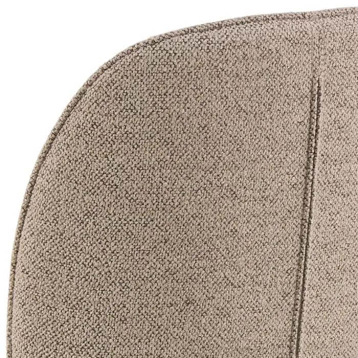 CASA Living Cindy Spisebordsstol - 2 stk H 89 x B 49 x D 56 cm - Stof/gummitræ - Beige
