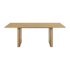CASA Living Colima Spisebord H 75 x B 210 x L 100 cm - Melamin - Natur