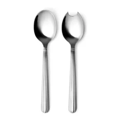 CASA Living Daisy Salatbestik - 2 dele Genanvendt stål - Blank