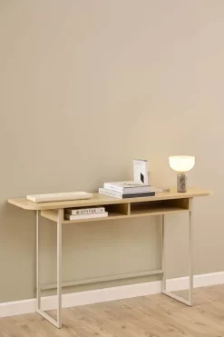 CASA Living Darlington Konsolbord H 77 x B 140 x D 40 cm - Staal - Natur