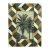 CASA Living Desert Home Billedramme B 10 x L 15 cm - Gul/grå