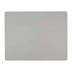 CASA Living Dækkeserviet - 4 stk B 33 x L 42 cm - Genanvendt læder - Lysegrå