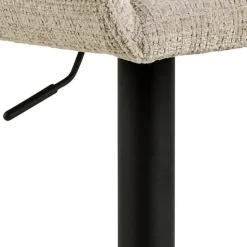 CASA Living Eddie Barstol H 114 x B 51 x L 50,5 cm - Stål/jute - Beige