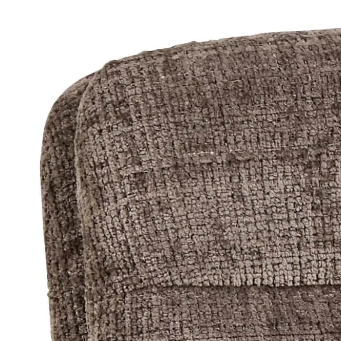 CASA Living Edgar Spisebordsstol H 94 x B 61 x L 67 cm - Stål/jute - Brun