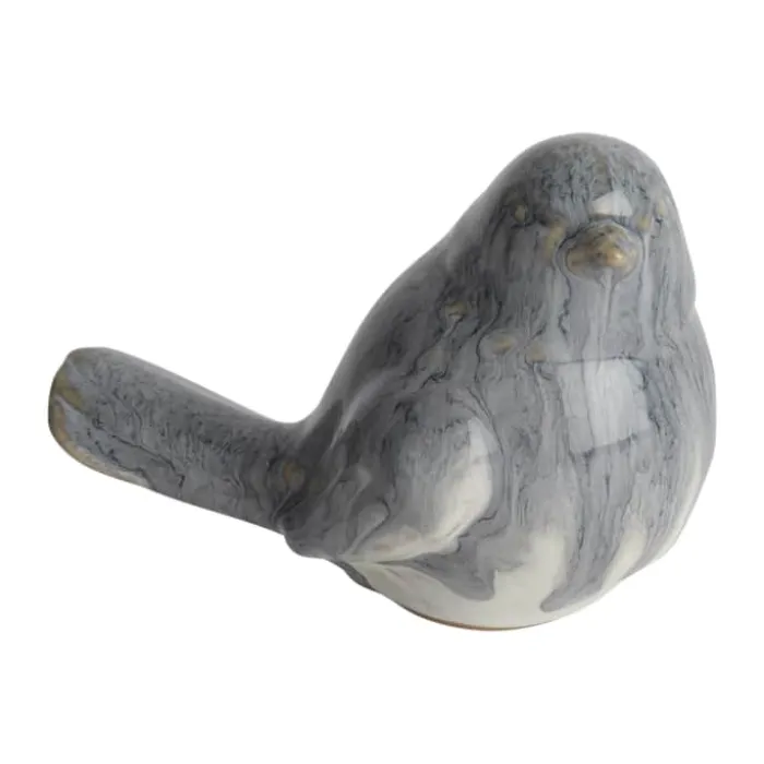CASA Living Figur - Fugl H 8 cm - Stentøj - Blå