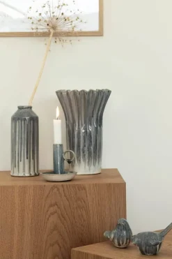 CASA Living Figur - Fugl H 8,5 cm - Stentøj - Blå