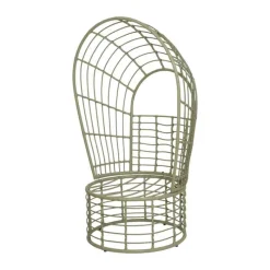 CASA Living Fletstol m. himmel H 151 x B 92 x D 75 cm - Grå