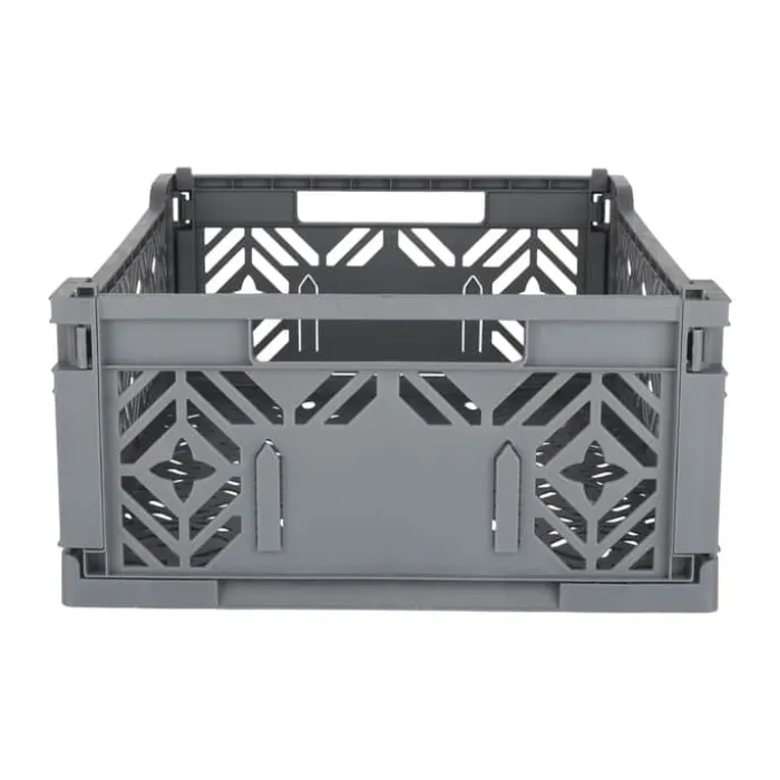 CASA Living Foldekasse B 30 x L 40,5 cm - Plastik - Grey