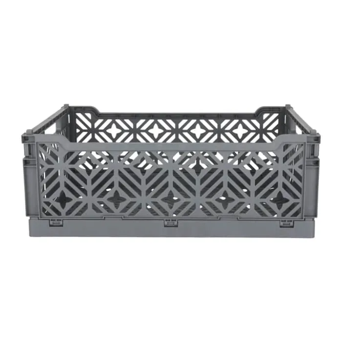 CASA Living Foldekasse B 30 x L 40,5 cm - Plastik - Grey