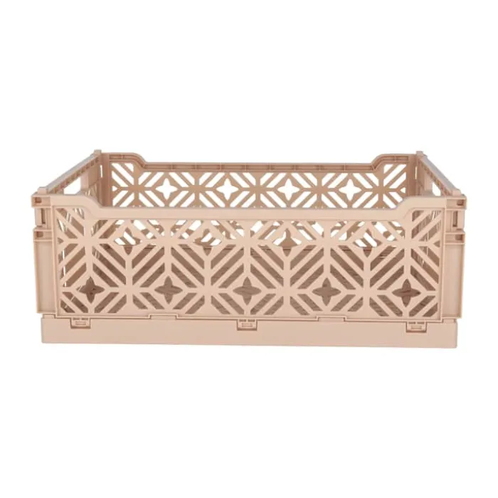 CASA Living Foldekasse B 30 x L 40,5 cm - Plastik - Nude
