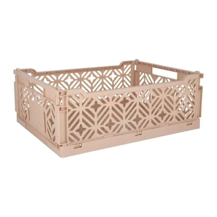 CASA Living Foldekasse B 30 x L 40,5 cm - Plastik - Nude
