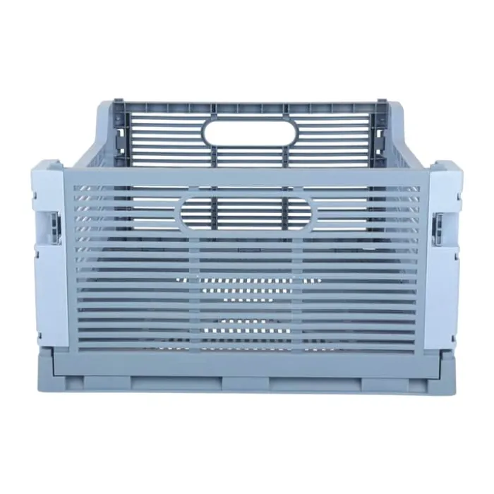 CASA Living Foldekasse B 30 x L 40 cm - Plastik - Blå