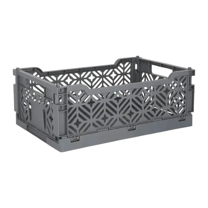 CASA Living Foldekasse B 20 x L 30,7 cm - Plastik - Grey