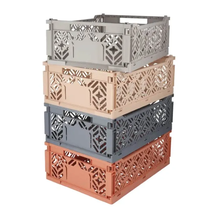 CASA Living Foldekasse B 20 x L 30,7 cm - Plastik - Grey