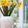 CASA Living Fyrfadsstage H 13 cm - Glas - Klar/gul