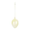 CASA Living Glas påskeæg Ø 4 x H 6 cm - Glas - Gul