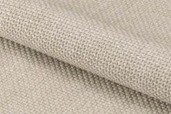 CASA Living Glenda Barstol H 114 x B 52,5 x D 52 cm - Stof/stål - Beige/sort