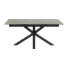 CASA Living Heaven Spisebord H 76 x B 90 x L 120 cm - Keramik/metal - Sort Fairbanks/sort