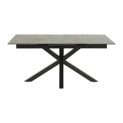 CASA Living Heaven Spisebord H 76 x B 90 x L 120 cm - Keramik/metal - Sort Fairbanks/sort