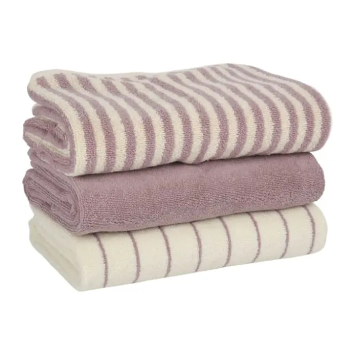 CASA Living Håndklæde B 50 x L 100 cm - Økologisk bomuld - Rosa