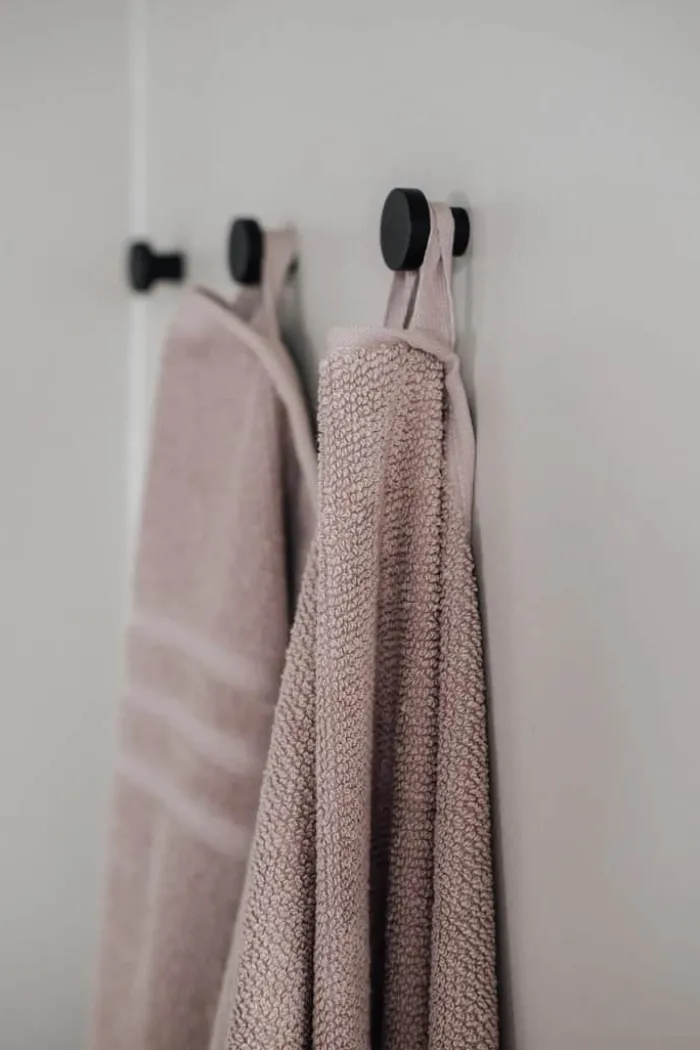 CASA Living Håndklæde B 50 x L 100 cm - Økologisk bomuld - Taupe
