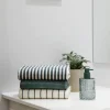 CASA Living Håndklæde B 70 x L 140 cm - Økologisk bomuld - Grøn