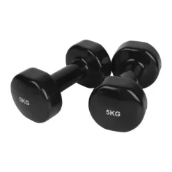 CASA Living Håndvægte - 2 stk. 5 kg - Jern - Sort