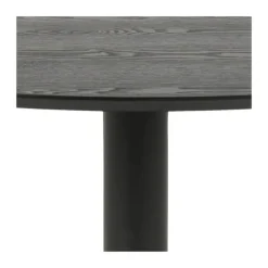 CASA Living Ibiza Spisebord Ø 110 x H 74 cm - Træ/metal - Sort