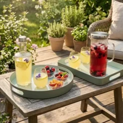 CASA Living Kande 1,8 liter - Borosilikatglas/stål - Klar