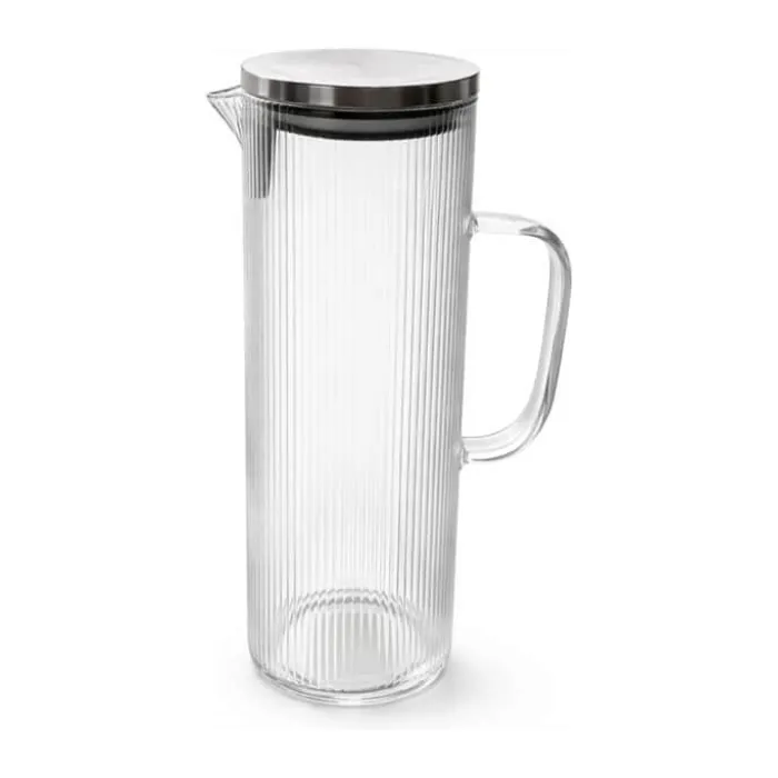 CASA Living Kande 1,8 liter - Borosilikatglas/stål - Klar