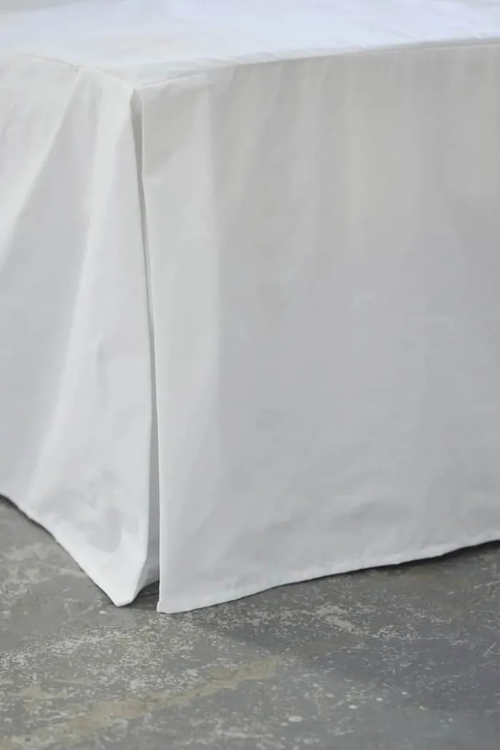 CASA Living Kappelagen H 45 x B 90 x L 200 cm - Bomuld - Hvid