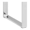 CASA Living Katrine Konsolbord H 76 x B 40 x L 110 cm - Glas/stål - Klar