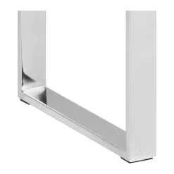 CASA Living Katrine Konsolbord H 76 x B 40 x L 110 cm - Glas/stål - Klar